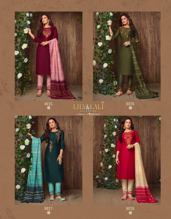 Lily And Lali Madhvi Exclusive Wear Masleen Ready Made Collection